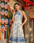 Rhea Embroidery Convertible Dress