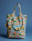 Local Delights - Canvas Tote Bag with Small AirPod Pouch