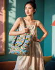 Local Delights - Canvas Tote Bag with Small AirPod Pouch