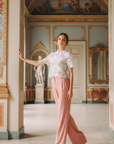 Gabby Tailored Pants - Blush Pink