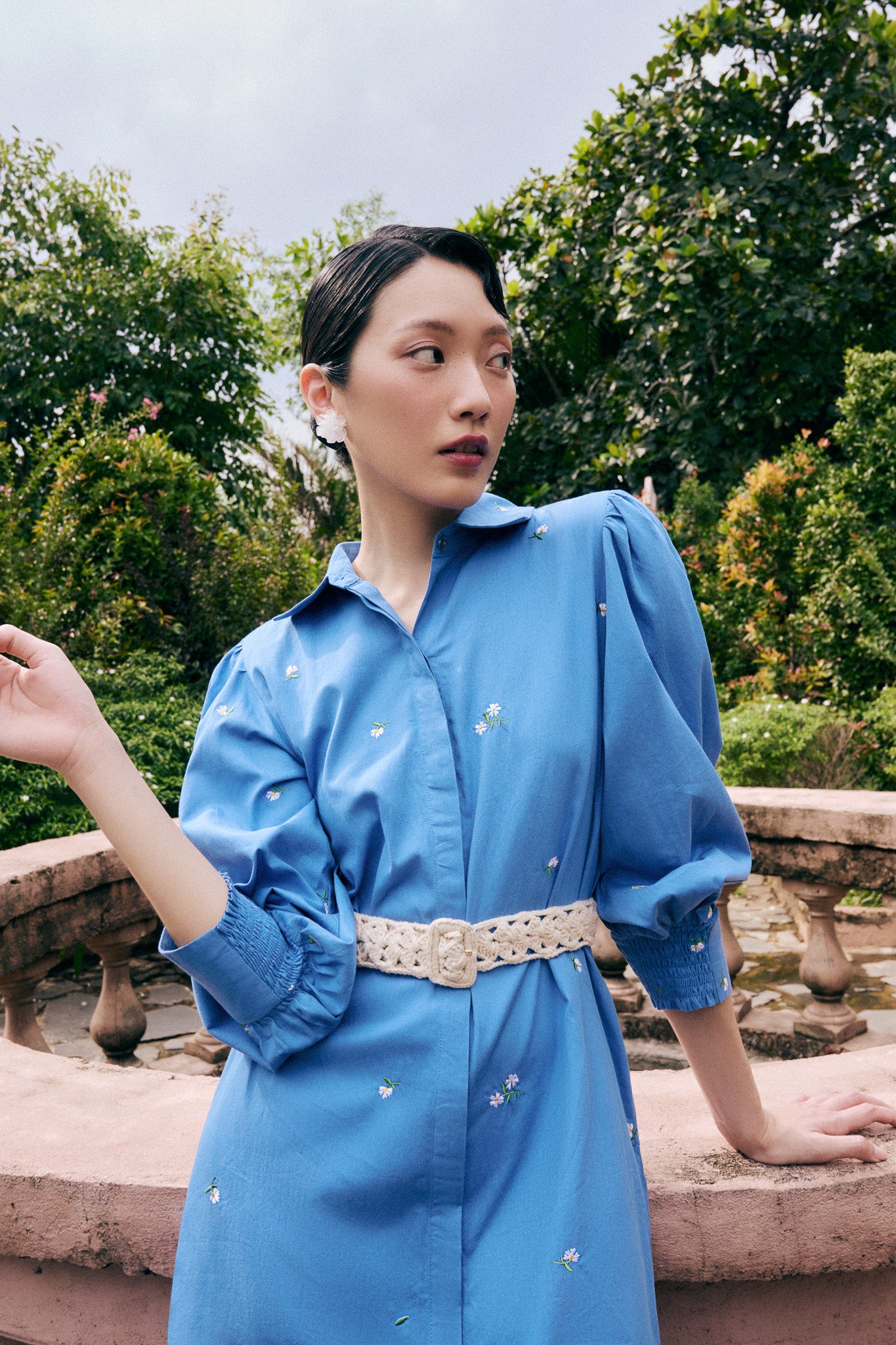 forget me not blue dress Forget Me Not Dress Blue main image 0