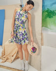 Heidi Tailored Shorts - Tulip Blooms / Pink Floral