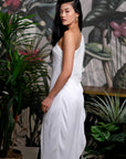 Luna Toga Pants Set - Ebony & Ivory