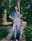Luna Toga Pants Set - Ombre Blue