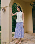 Tribeca Pleated Skirt - Paisley
