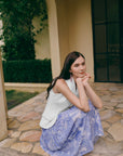 Tribeca Pleated Skirt - Paisley