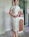 Aurora Jacquard Cheongsam