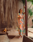Magnolia Cut-out Maxi - Tropicana