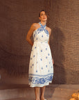 Rhea Embroidery Convertible Dress