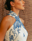 Rhea Embroidery Convertible Dress