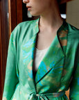 Midori Wrap Silk Jacket