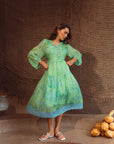 Fern Silk Dress