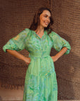 Fern Silk Dress