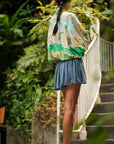 Game On Tulle Skort - Black / Dusty Blue
