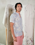 Ayden Men's Shirt - Blue