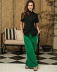 Samfu Jacket Top - Black