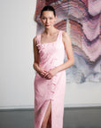 Hazel Bow Midi Dress