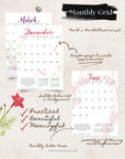 2026 Studio Seck Botanical Calendar