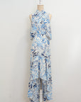 Selah Hi-low Dress - Blue Floral