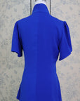 Samfu Jacket Top - Cobalt / Black