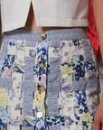 Wonder Skirt - Vintage Floral / Violet Blooms