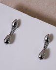Dewdrops Stud Earrings - Gold / Silver