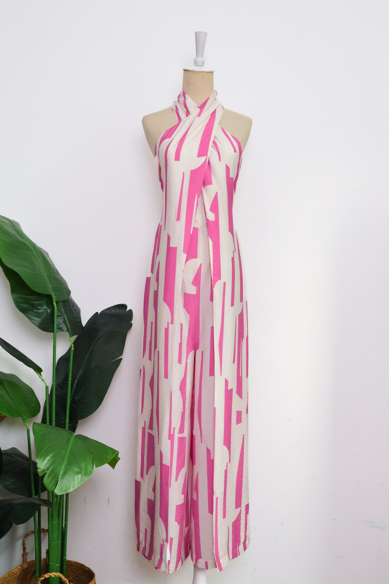 Teagan Halter Maxi Jumpsuit