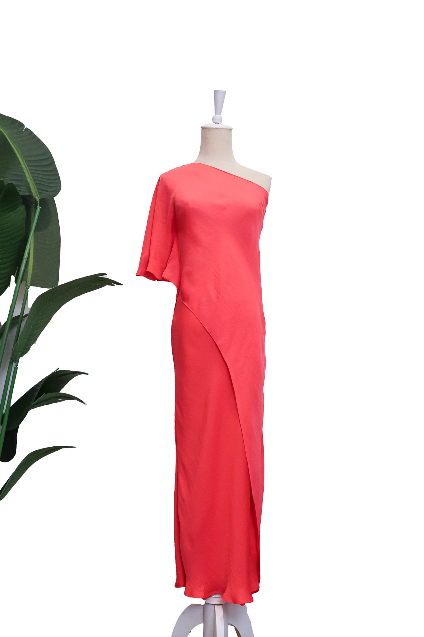 Luna Toga Skirt Set - Coral