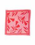 TMP Knits Silk Twill Scarf - Coral & Pink