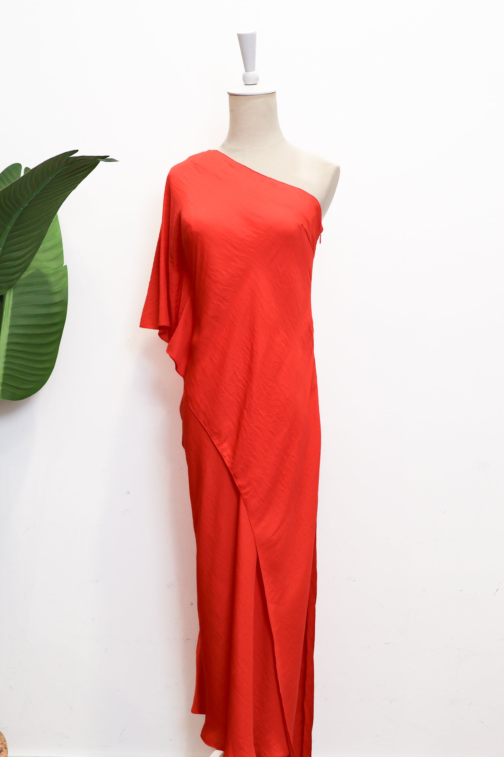 Luna Toga Skirt Set - Tangerine