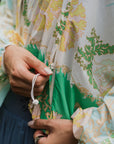 Breeze Throwover Jacket - Abstract Botanical / Pastel Paisley