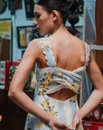 Limoncello Linen Maxi Dress