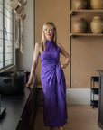 Seri Sarong Cheongsam- Royal Purple