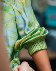Fern Forest Silk Windbreaker