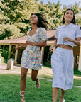 Bianca Broderie Skirt Set