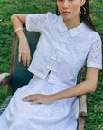 Bianca Broderie Skirt Set