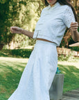 Bianca Broderie Skirt Set