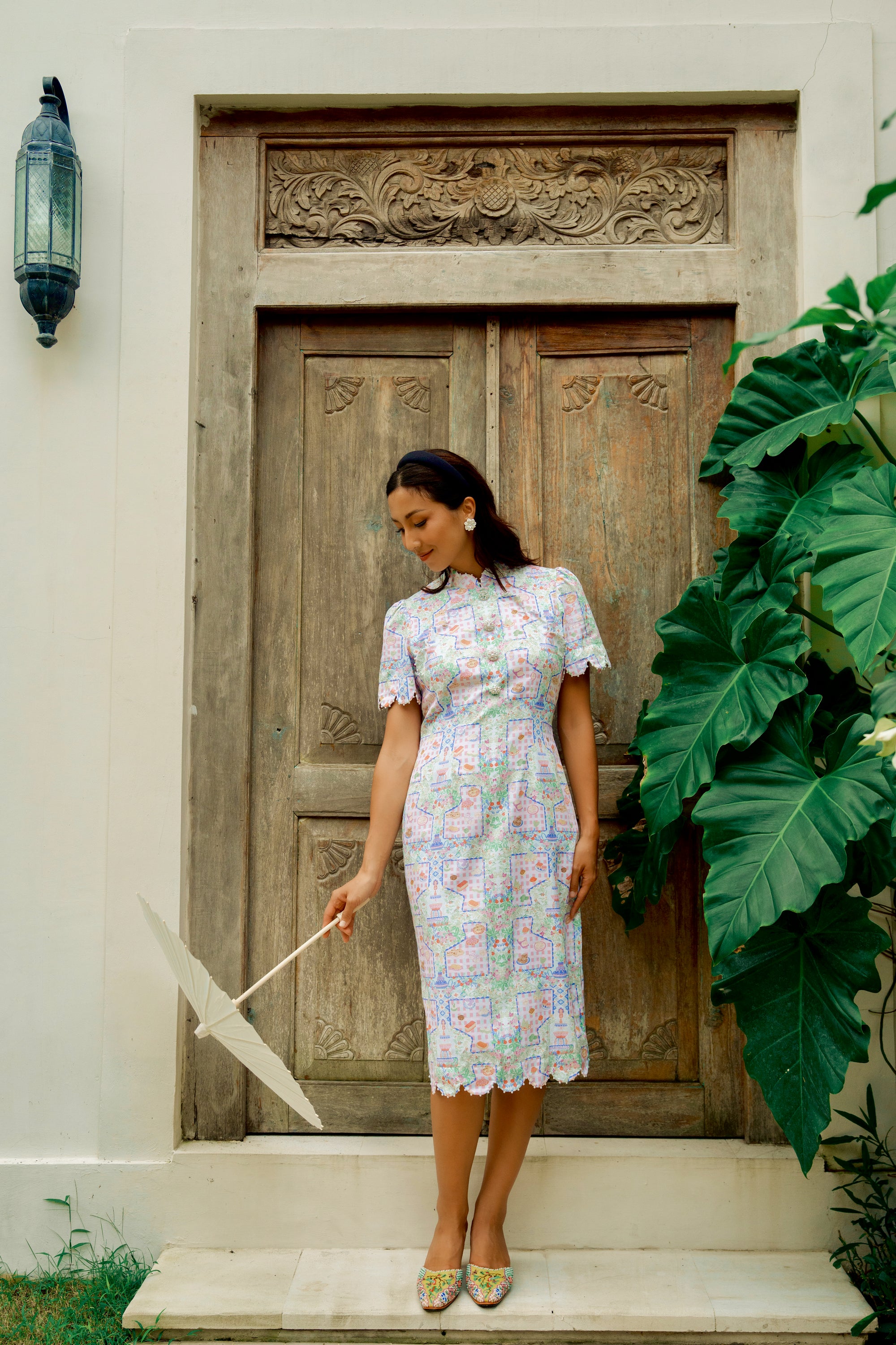 SG60 Limited Edition Kueh Kueh Garden Cheongsam