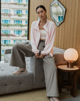 On Track Utility Pants - Black / Beige