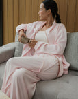 On Beat Pants - Black / Ice Pink PREORDER