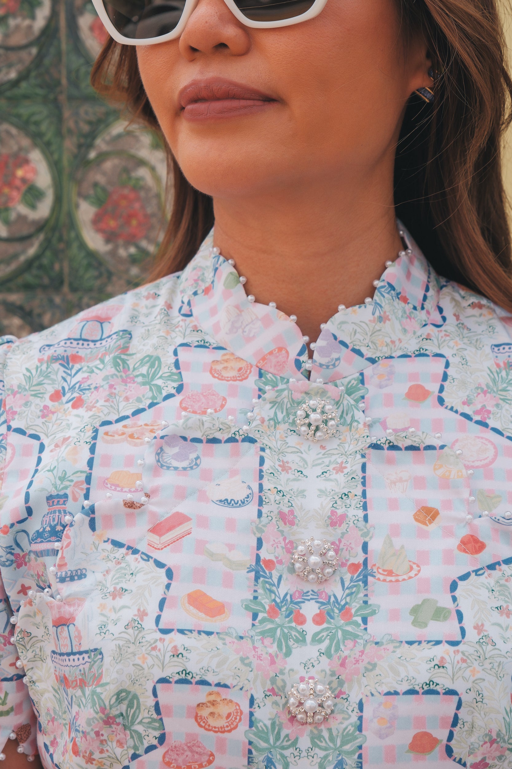SG60 Limited Edition Kueh Kueh Garden Cheongsam