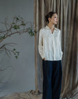Kin Embossed Silk Shirt