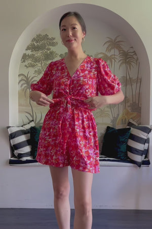 
            
                Load and play video in Gallery viewer, Havana Playsuit - Blue Orchids / Red Hibiscus
            
        