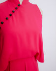 Jess Jumpsuit - Cobalt / Fuchsia