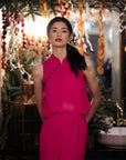 Jess Jumpsuit - Cobalt / Fuchsia