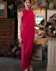 Jess Jumpsuit - Cobalt / Fuchsia