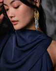 Leilani Maxi Jumpsuit - Red / Navy