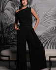 Palazzo Flare Pants - Forest Green / Fuchsia / Black ( Pre-order )