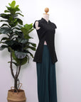 Selena Top - Black / Chartreuse ( Pre-order )