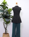 Selena Top - Black / Chartreuse ( Pre-order )
